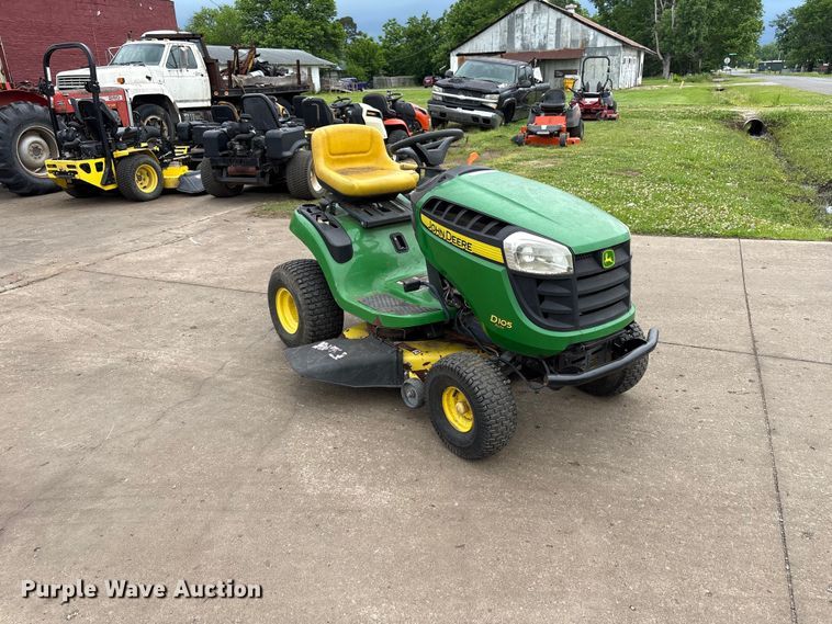 image for item EW0074 2012 John Deere D105 lawn mower