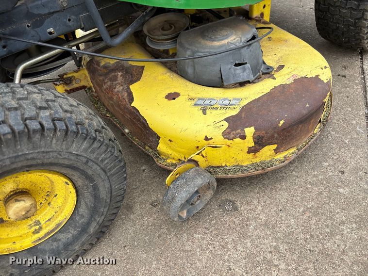 image for item EW0074 2012 John Deere D105 lawn mower