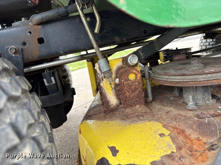 image for item EW0074 2012 John Deere D105 lawn mower
