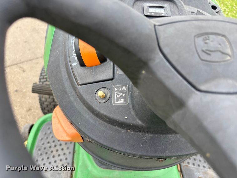 image for item EW0074 2012 John Deere D105 lawn mower