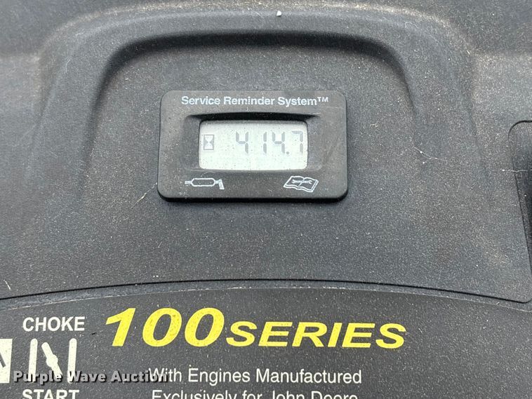 image for item EW0074 2012 John Deere D105 lawn mower