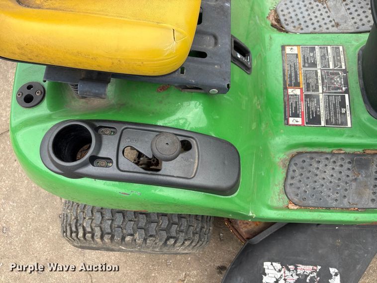 image for item EW0074 2012 John Deere D105 lawn mower