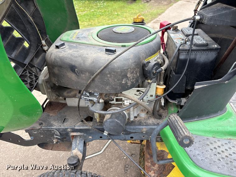 image for item EW0074 2012 John Deere D105 lawn mower