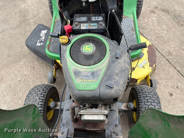 image for item EW0074 2012 John Deere D105 lawn mower