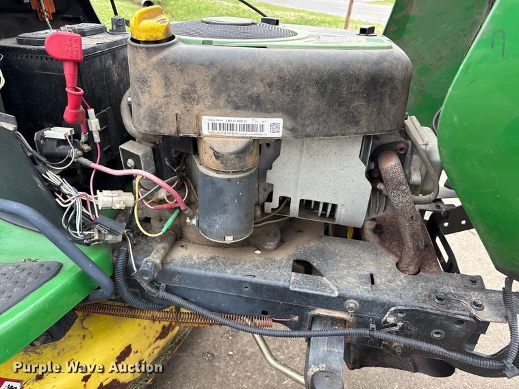 image for item EW0074 2012 John Deere D105 lawn mower