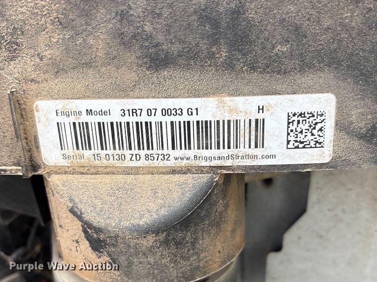 image for item EW0074 2012 John Deere D105 lawn mower