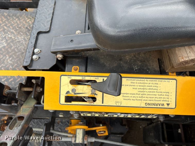 image for item EW0075 Cub cadet 53BB5BDX750 ZTR lawn mower