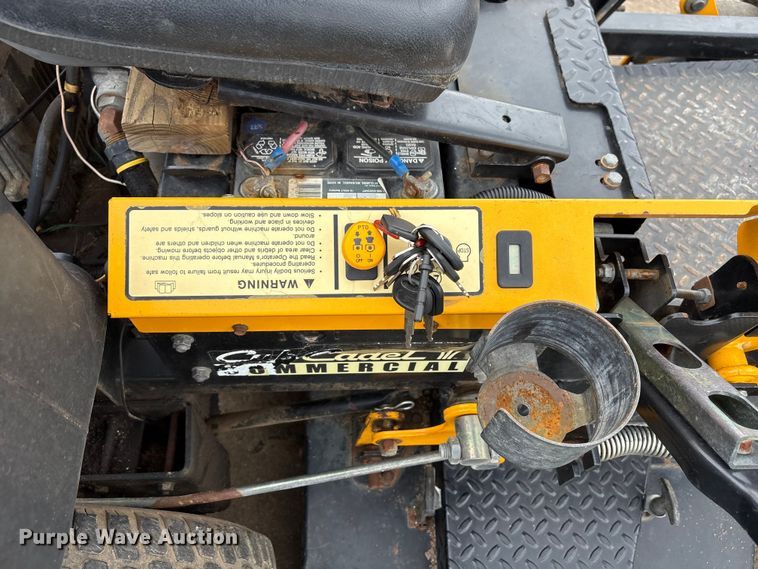 image for item EW0075 Cub cadet 53BB5BDX750 ZTR lawn mower