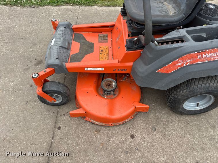 image for item EW0080 Husqvarna Z246 ZTR lawn mower