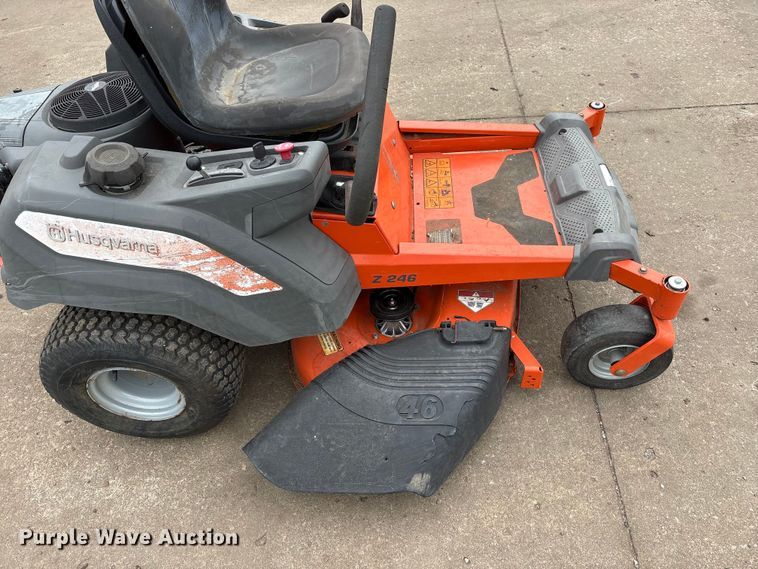image for item EW0080 Husqvarna Z246 ZTR lawn mower