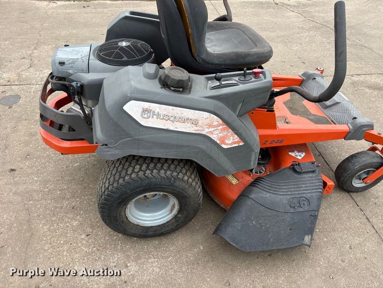 image for item EW0080 Husqvarna Z246 ZTR lawn mower