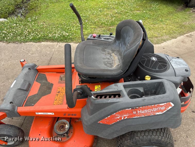 image for item EW0080 Husqvarna Z246 ZTR lawn mower