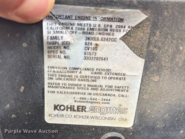 image for item EW0081 Cub cadet 53AB5B5M750 ZTR lawn mower