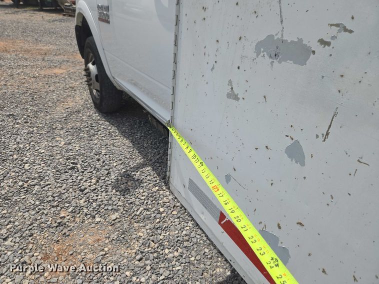 image for item EW0083 2014 RAM 3500 utility bed pickup truck