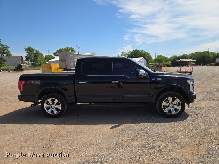 image for item EW0103 2017 Ford F150 Crew Cab pickup truck