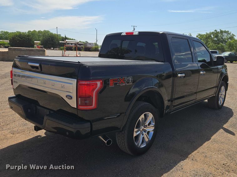 image for item EW0103 2017 Ford F150 Crew Cab pickup truck