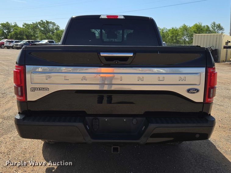 image for item EW0103 2017 Ford F150 Crew Cab pickup truck