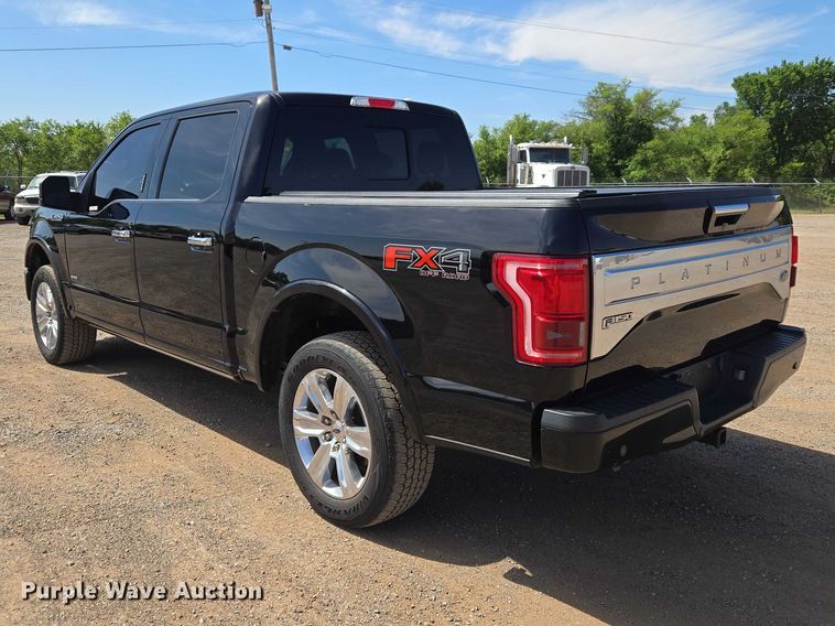 image for item EW0103 2017 Ford F150 Crew Cab pickup truck
