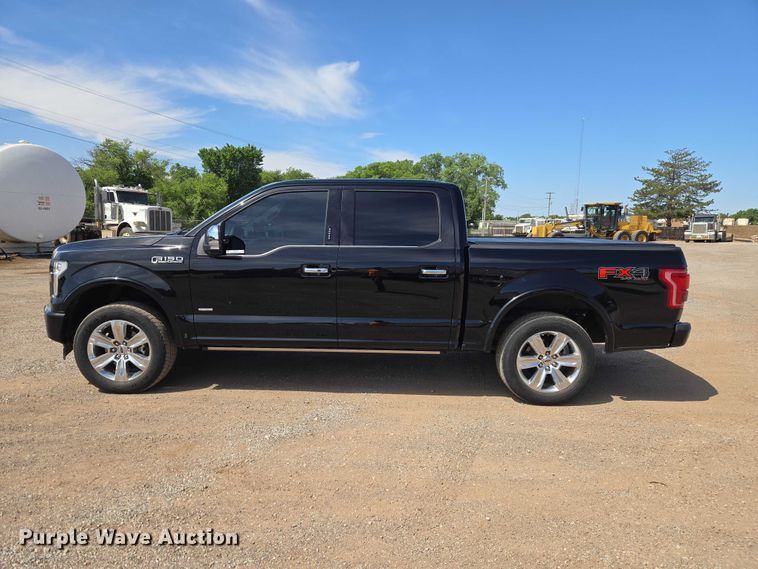 image for item EW0103 2017 Ford F150 Crew Cab pickup truck