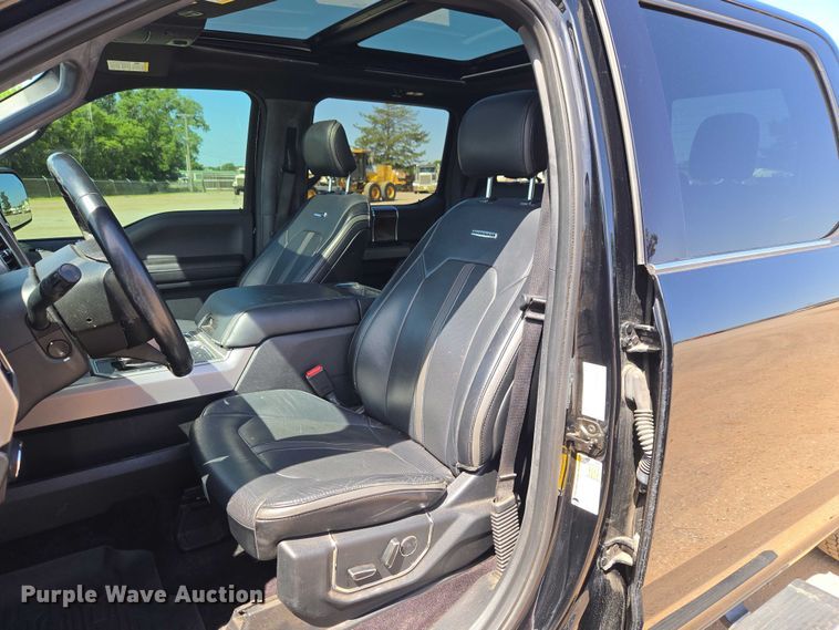 image for item EW0103 2017 Ford F150 Crew Cab pickup truck