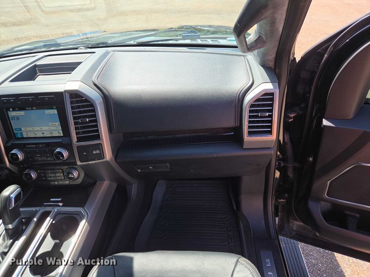 image for item EW0103 2017 Ford F150 Crew Cab pickup truck