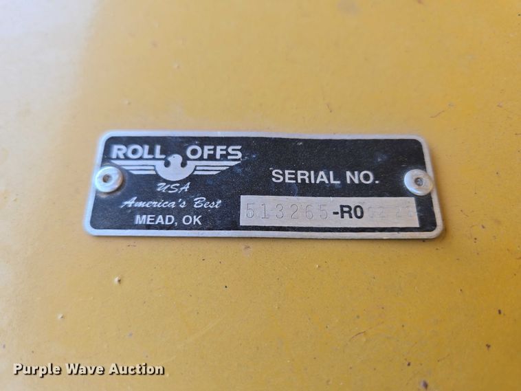 image for item EW0108 Roll offs roll off dumpster