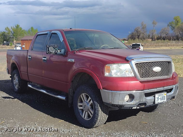 image for item EW0991 2008 Ford F150 Crew Cab pickup truck