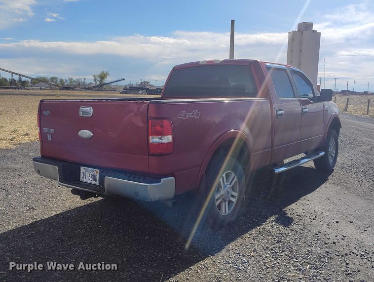 image for item EW0991 2008 Ford F150 Crew Cab pickup truck