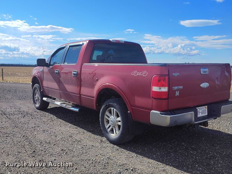 image for item EW0991 2008 Ford F150 Crew Cab pickup truck