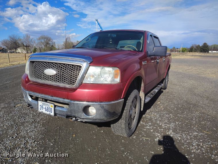 image for item EW0991 2008 Ford F150 Crew Cab pickup truck