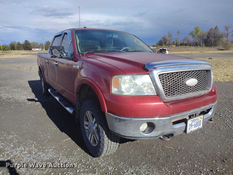 image for item EW0991 2008 Ford F150 Crew Cab pickup truck