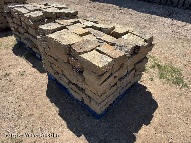 image for item EW4581 (8) pallets of Chestnut Hill Castle rock
