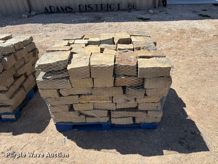 image for item EW4581 (8) pallets of Chestnut Hill Castle rock