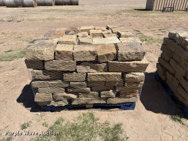 image for item EW4581 (8) pallets of Chestnut Hill Castle rock