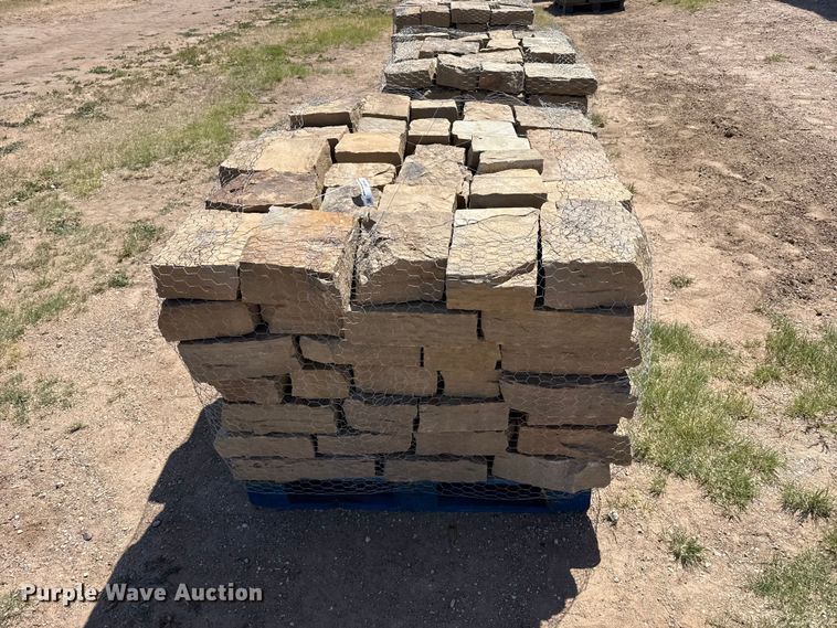 image for item EW4581 (8) pallets of Chestnut Hill Castle rock
