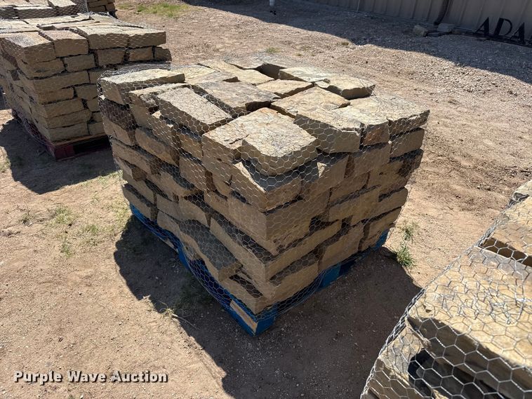 image for item EW4581 (8) pallets of Chestnut Hill Castle rock