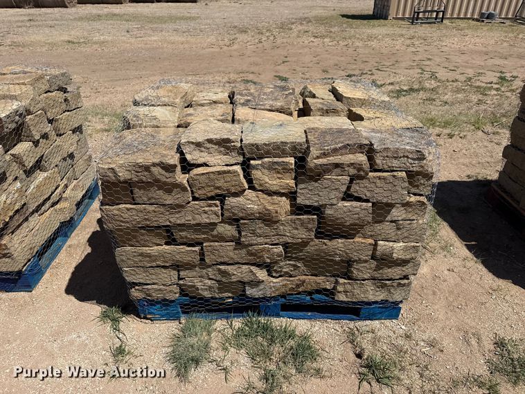 image for item EW4581 (8) pallets of Chestnut Hill Castle rock