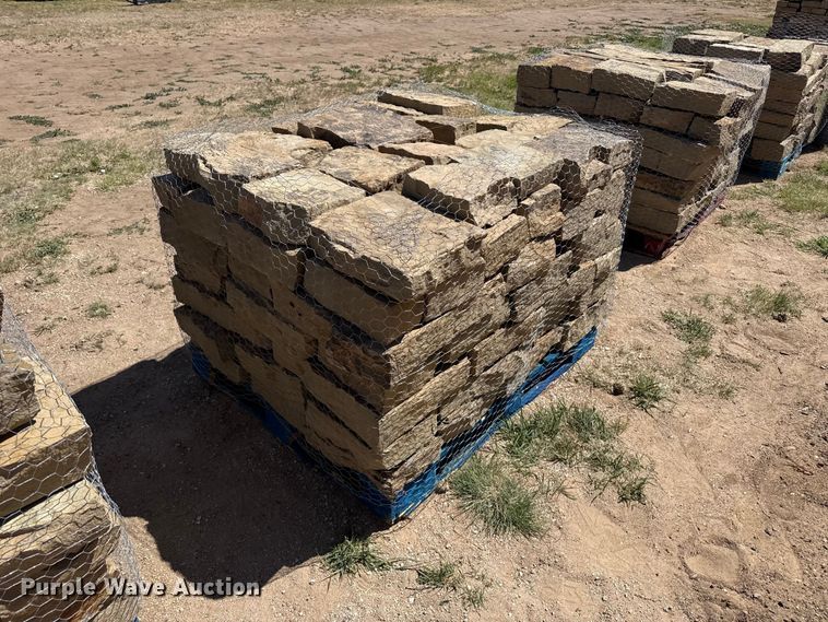 image for item EW4581 (8) pallets of Chestnut Hill Castle rock