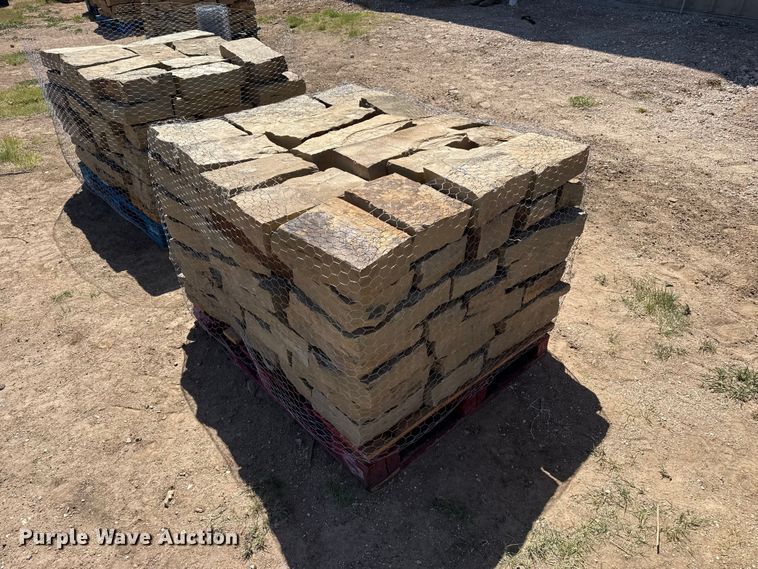 image for item EW4581 (8) pallets of Chestnut Hill Castle rock