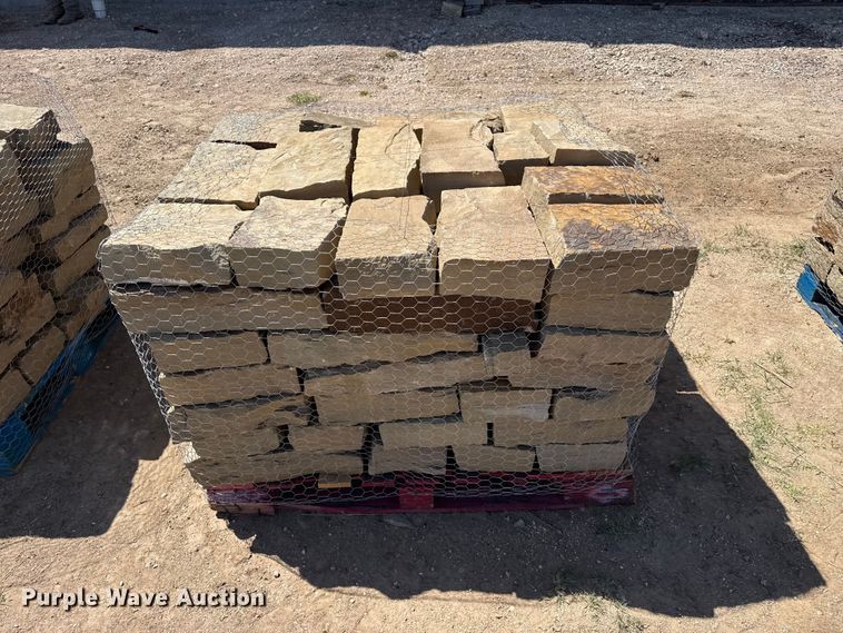 image for item EW4581 (8) pallets of Chestnut Hill Castle rock