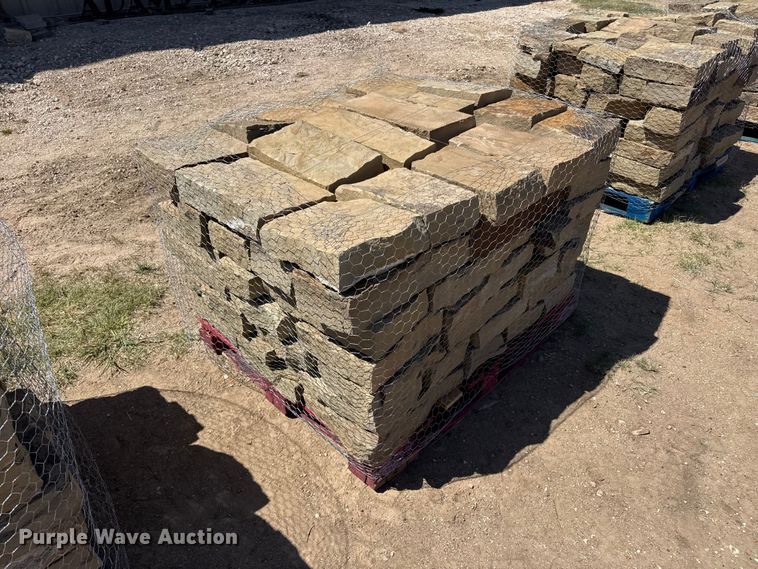 image for item EW4581 (8) pallets of Chestnut Hill Castle rock