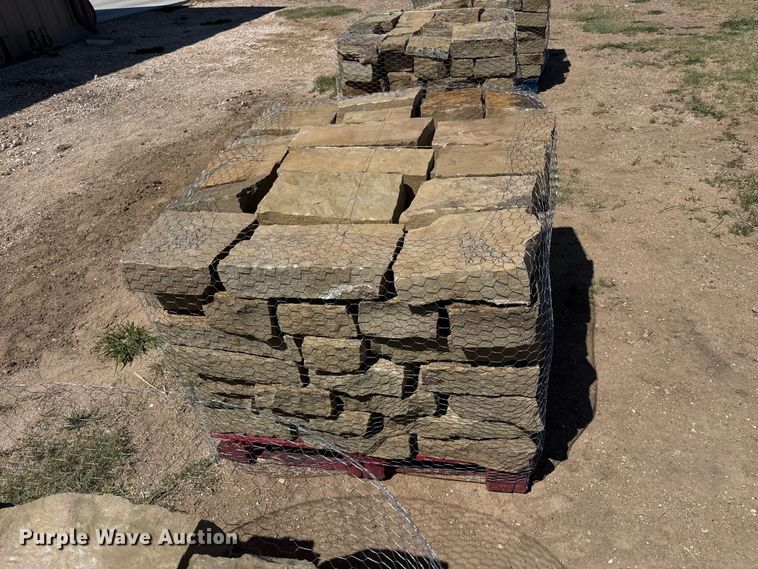 image for item EW4581 (8) pallets of Chestnut Hill Castle rock