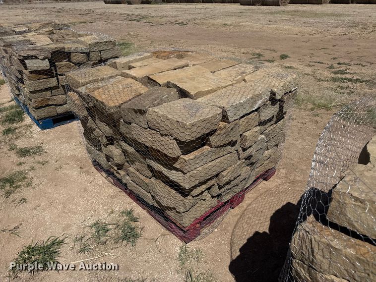 image for item EW4581 (8) pallets of Chestnut Hill Castle rock