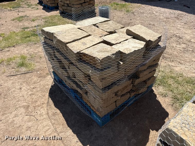 image for item EW4581 (8) pallets of Chestnut Hill Castle rock