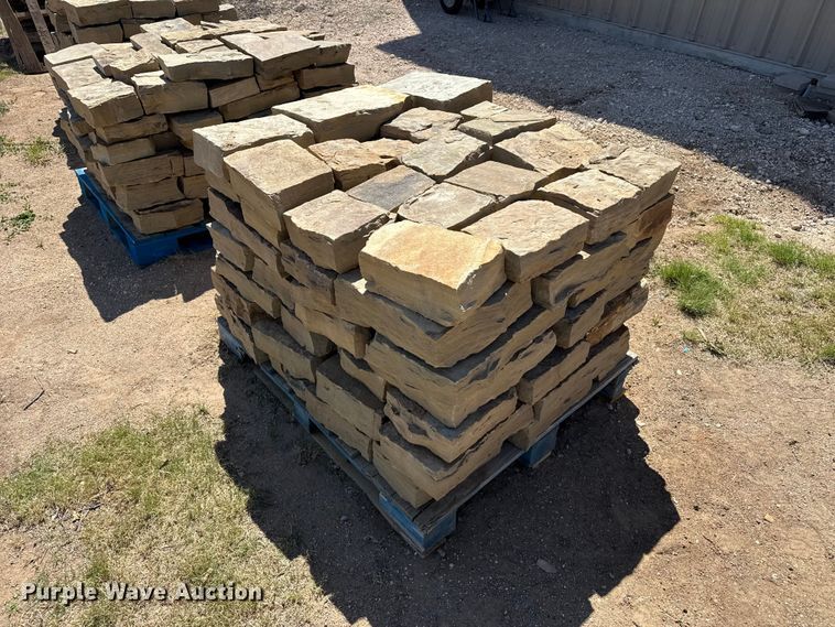 image for item EW4581 (8) pallets of Chestnut Hill Castle rock
