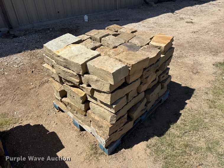 image for item EW4581 (8) pallets of Chestnut Hill Castle rock