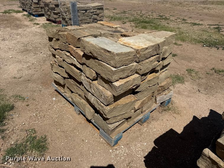 image for item EW4581 (8) pallets of Chestnut Hill Castle rock