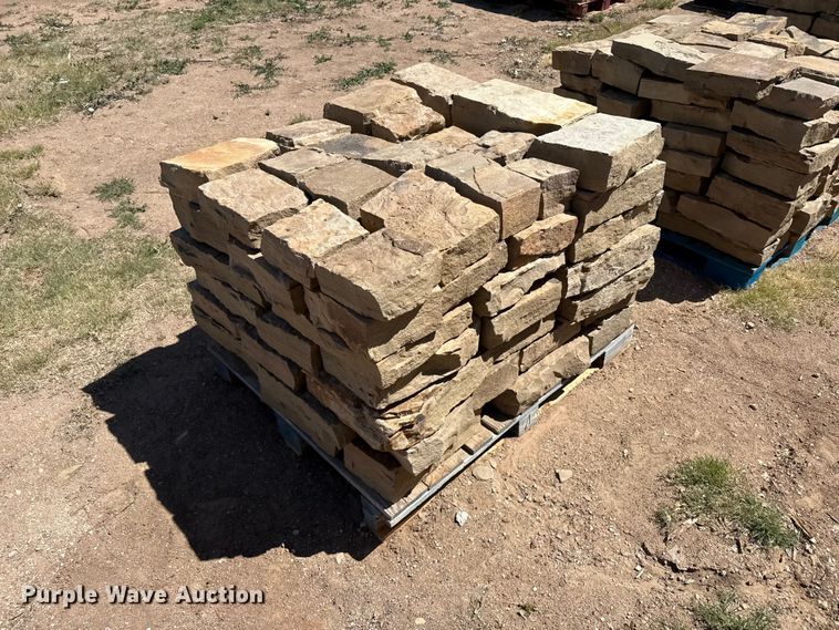 image for item EW4581 (8) pallets of Chestnut Hill Castle rock