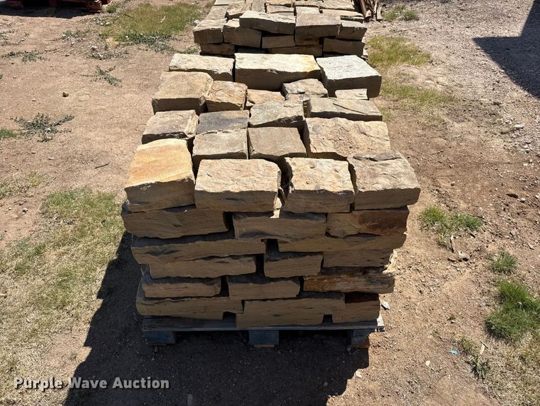 image for item EW4581 (8) pallets of Chestnut Hill Castle rock