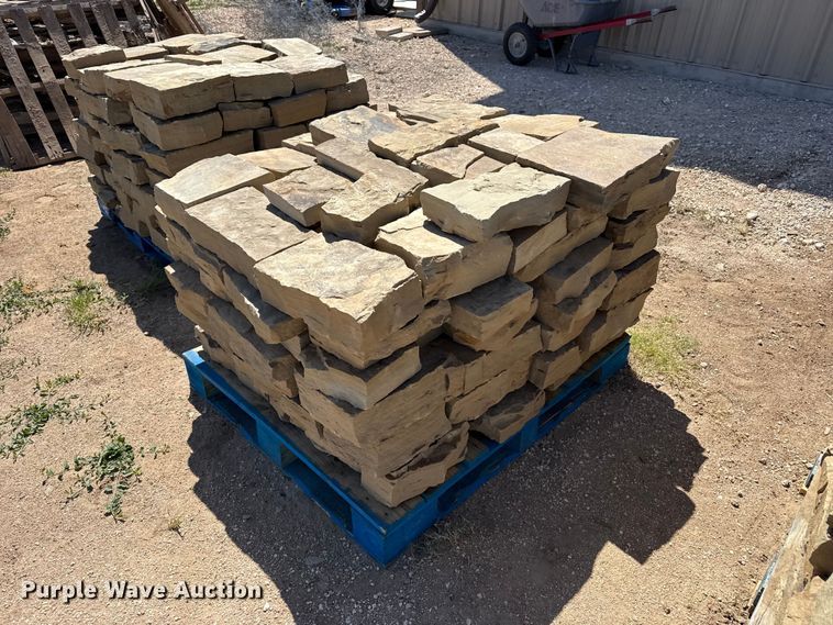 image for item EW4581 (8) pallets of Chestnut Hill Castle rock